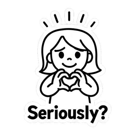 Sticker 8 from Mood Story 0af4a45d, designed for expressive chats, social replies, and everyday reactions.