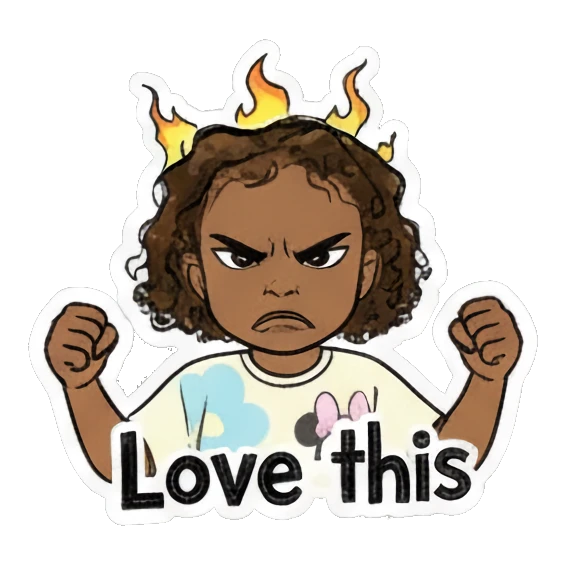 Sticker 8 from Mood Story 0fa84dc4, designed for expressive chats, social replies, and everyday reactions.