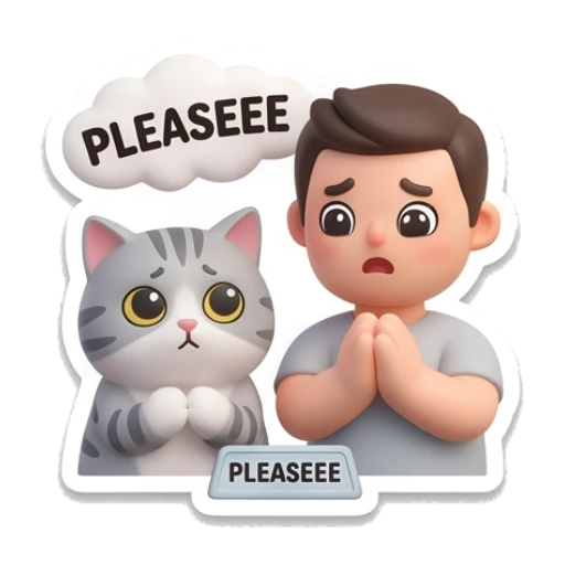 Sticker 13 from Mood Story d814043f, designed for expressive chats, social replies, and everyday reactions.