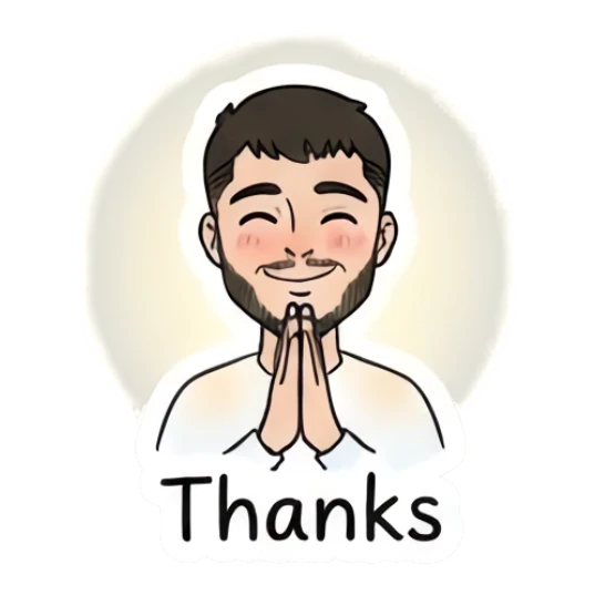 cartoon happy Mood Story b9188feb sticker for expressive chats and social replies.