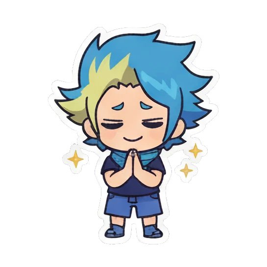 cartoon wave Mood Story f2cdbc24 sticker for expressive chats and social replies.