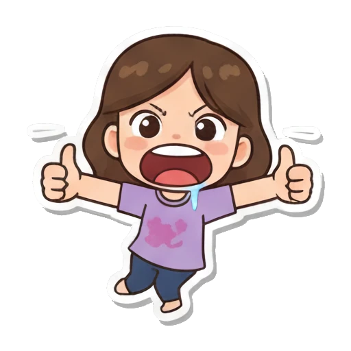 Sticker 11 from Mood Story 104245e0, designed for expressive chats, social replies, and everyday reactions.