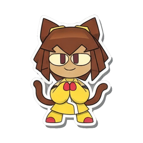 cartoon happy Mood Story 3ec1ba8d sticker for expressive chats and social replies.
