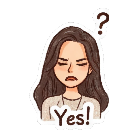 Sticker 11 from Mood Story 600d1152, designed for expressive chats, social replies, and everyday reactions.