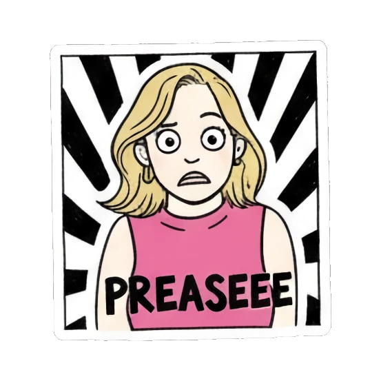 Sticker 13 from Mood Story af3a32bb, designed for expressive chats, social replies, and everyday reactions.