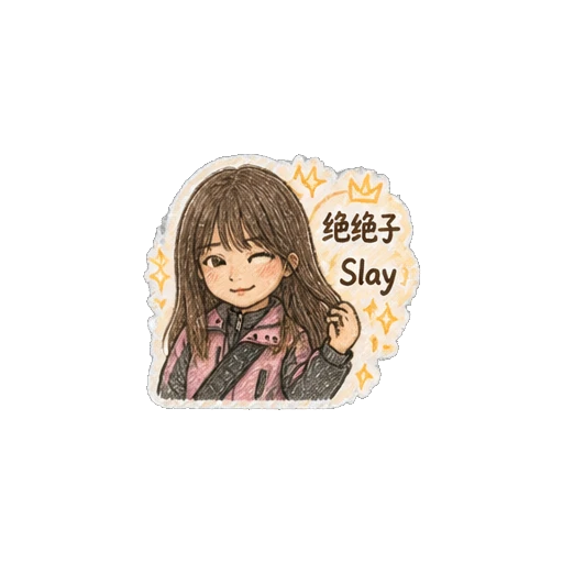 Sticker 9 from Mood Story 63cab12b, designed for expressive chats, social replies, and everyday reactions.