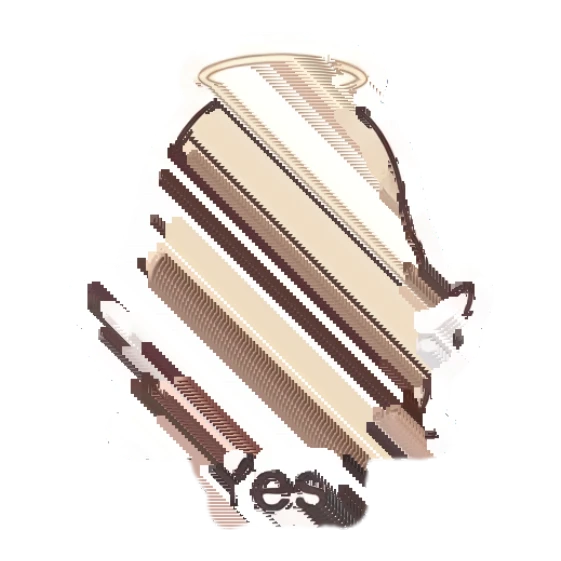 Blonde angel giving double thumbs up with a smile Celestial Blonde Angel sticker for expressive chats and social replies.