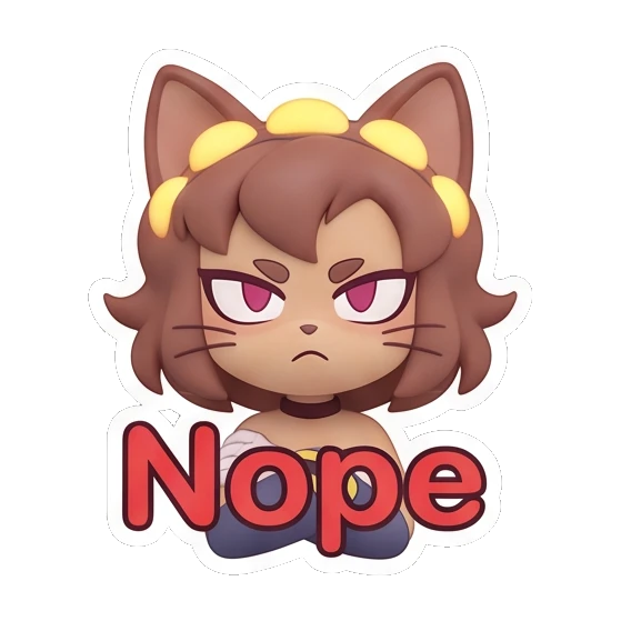 Sticker 10 from Mood Story 2e7416e1, designed for expressive chats, social replies, and everyday reactions.