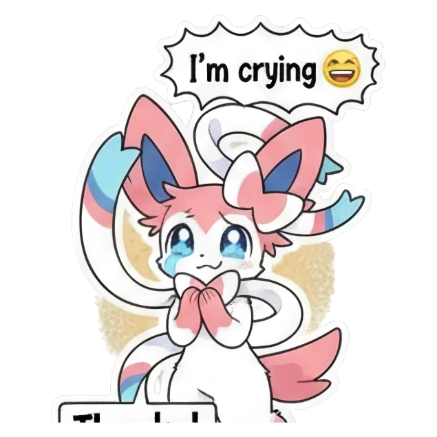 cartoon happy Mood Story 231a5119 sticker for expressive chats and social replies.