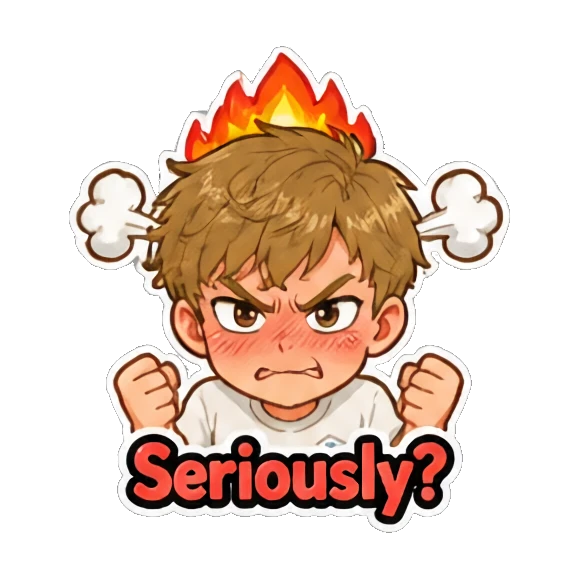 Sticker 7 from Mood Story adad8851, designed for expressive chats, social replies, and everyday reactions.