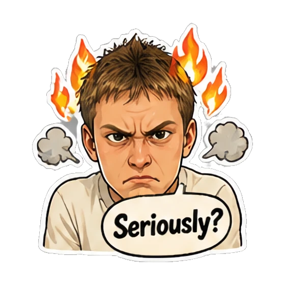 Sticker 7 from Mood Story 7655babf, designed for expressive chats, social replies, and everyday reactions.