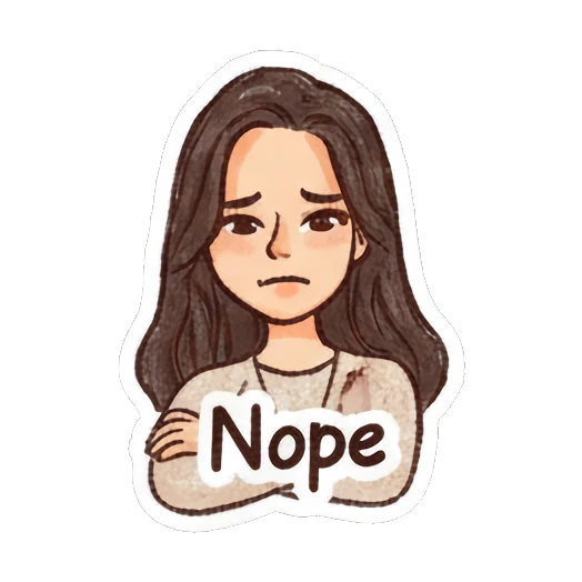 Sticker 10 from Mood Story 600d1152, designed for expressive chats, social replies, and everyday reactions.