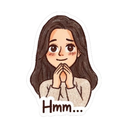 Sticker 14 from Mood Story 600d1152, designed for expressive chats, social replies, and everyday reactions.