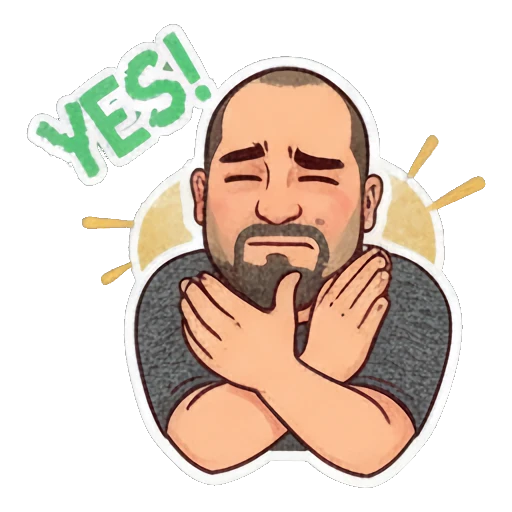Sticker 10 from Mood Story b1a5ff05, designed for expressive chats, social replies, and everyday reactions.