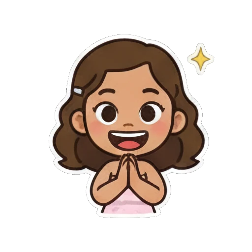 cartoon wave Mood Story 141c5f29 sticker for expressive chats and social replies.
