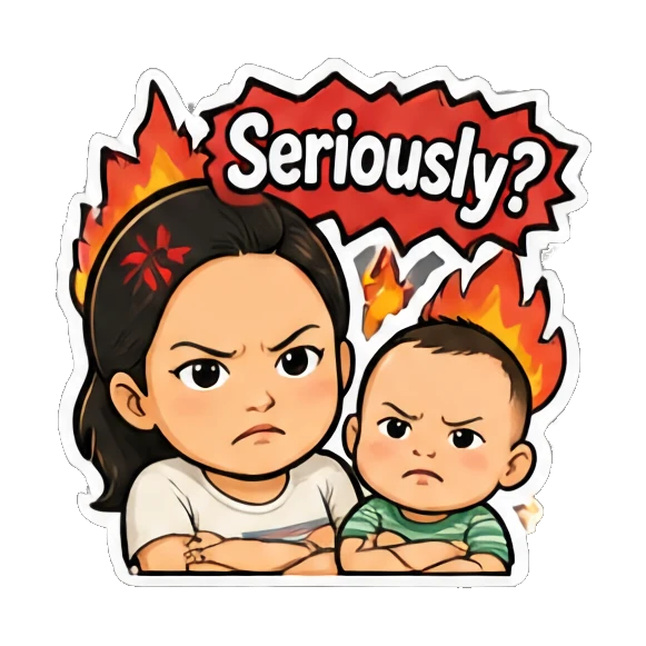 Sticker 7 from Mood Story 0012712f, designed for expressive chats, social replies, and everyday reactions.