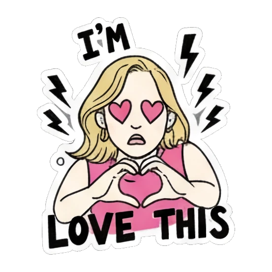 Sticker 8 from Mood Story af3a32bb, designed for expressive chats, social replies, and everyday reactions.