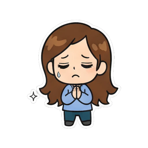 cartoon wave Mood Story 75718a27 sticker for expressive chats and social replies.