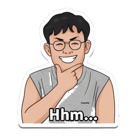 Sticker 14 from Mood Story 9931f357, designed for expressive chats, social replies, and everyday reactions.