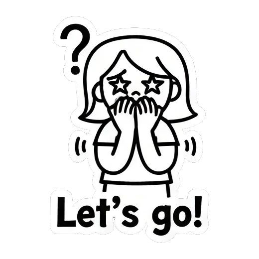 Sticker 12 from Mood Story 0af4a45d, designed for expressive chats, social replies, and everyday reactions.