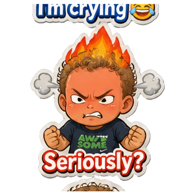 Sticker 7 from Mood Story 83e4d8fb, designed for expressive chats, social replies, and everyday reactions.