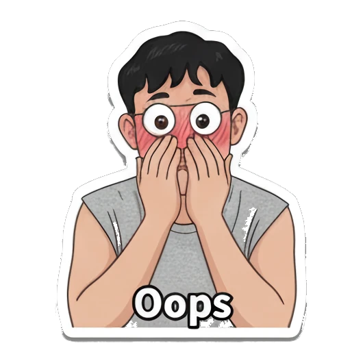 Sticker 16 from Mood Story 9931f357, designed for expressive chats, social replies, and everyday reactions.