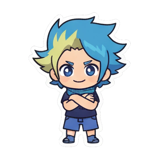 cartoon happy Mood Story f2cdbc24 sticker for expressive chats and social replies.