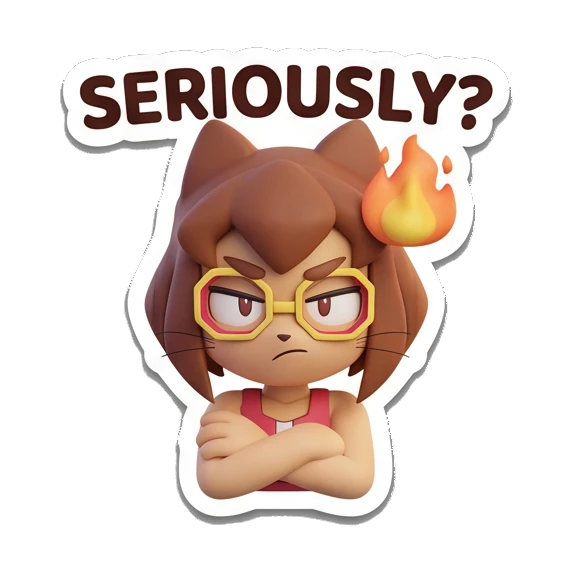 Sticker 7 from Mood Story af843e21, designed for expressive chats, social replies, and everyday reactions.