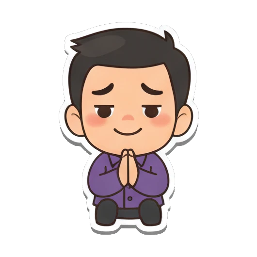 cartoon wave Mood Story cd3188d2 sticker for expressive chats and social replies.