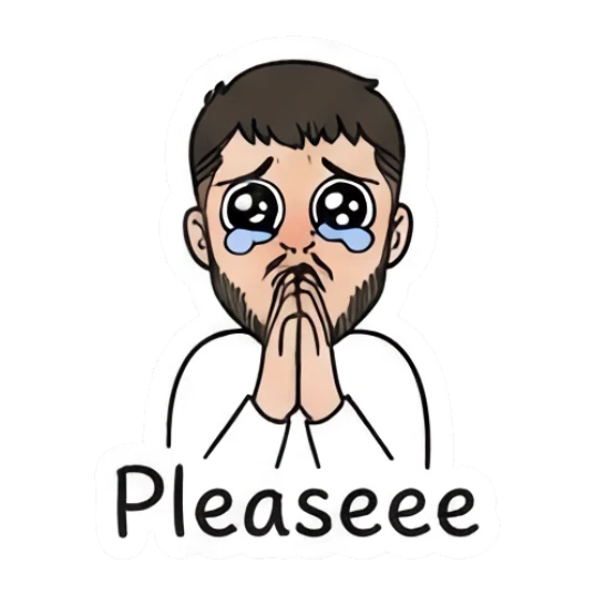 Sticker 13 from Mood Story b9188feb, designed for expressive chats, social replies, and everyday reactions.