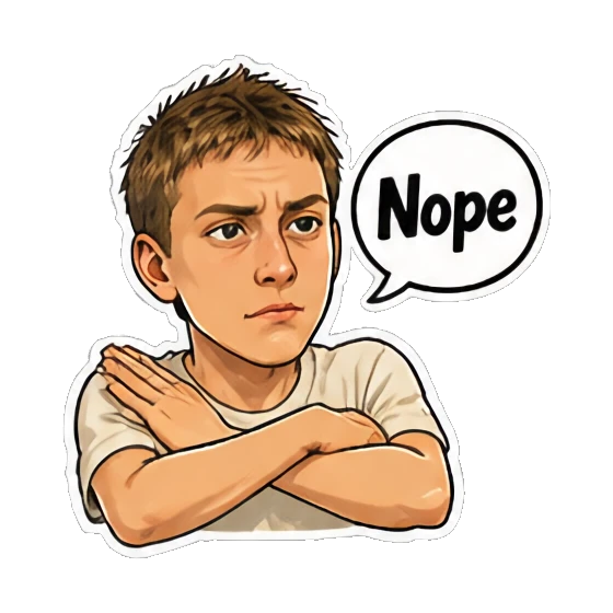 Sticker 10 from Mood Story 7655babf, designed for expressive chats, social replies, and everyday reactions.
