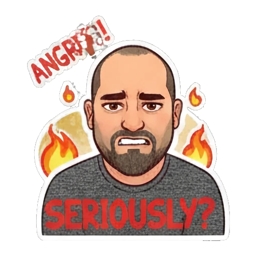 Sticker 7 from Mood Story b1a5ff05, designed for expressive chats, social replies, and everyday reactions.