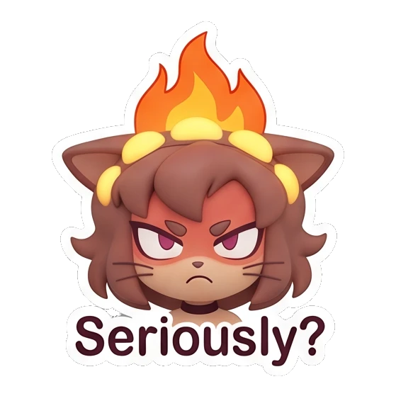 Sticker 7 from Mood Story 2e7416e1, designed for expressive chats, social replies, and everyday reactions.