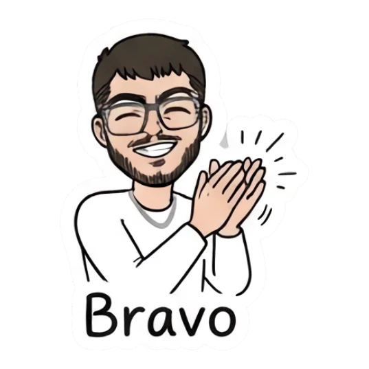 Sticker 12 from Mood Story b9188feb, designed for expressive chats, social replies, and everyday reactions.