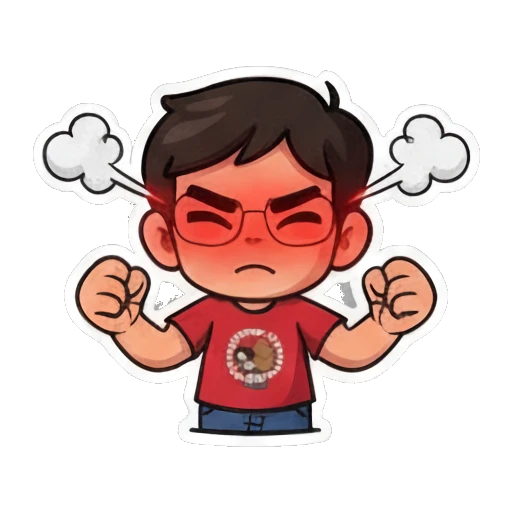 Sticker 7 from Mood Story b26d5b3f, designed for expressive chats, social replies, and everyday reactions.