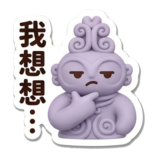 Sticker 14 from Mood Story ddfe5a51, designed for expressive chats, social replies, and everyday reactions.