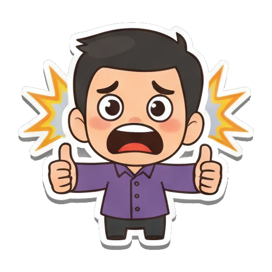 Sticker 11 from Mood Story cd3188d2, designed for expressive chats, social replies, and everyday reactions.