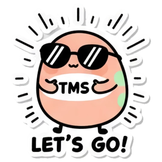 Determined egg saying LETS GO Cool Egg Vibes sticker for expressive chats and social replies.