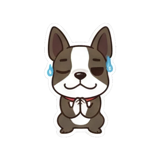cartoon wave Mood Story 2520a9d5 sticker for expressive chats and social replies.