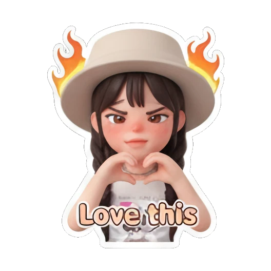 Sticker 8 from Mood Story 5fe8dd87, designed for expressive chats, social replies, and everyday reactions.