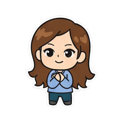 cartoon happy Mood Story 75718a27 sticker for expressive chats and social replies.