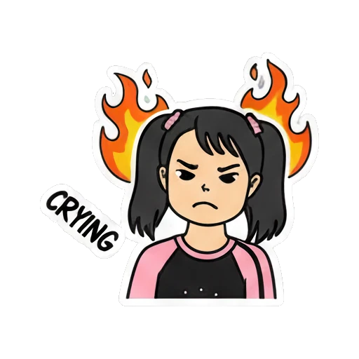 Sticker 7 from Mood Story 8be1f409, designed for expressive chats, social replies, and everyday reactions.
