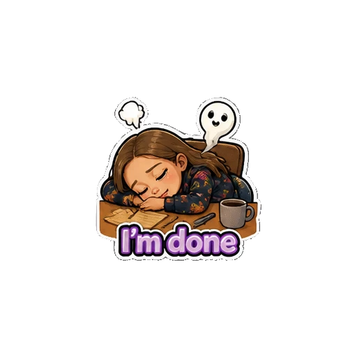 Sticker 11 from Mood Story 90346c20, designed for expressive chats, social replies, and everyday reactions.