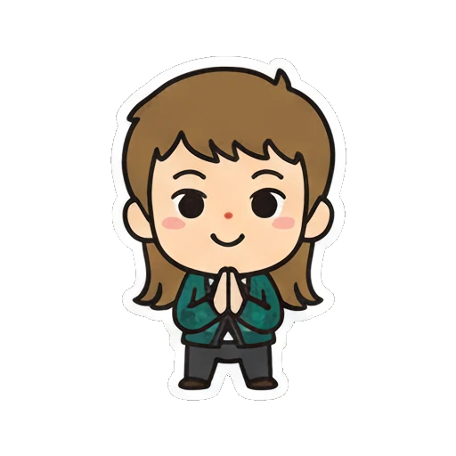 cartoon happy Mood Story 74ce84a2 sticker for expressive chats and social replies.