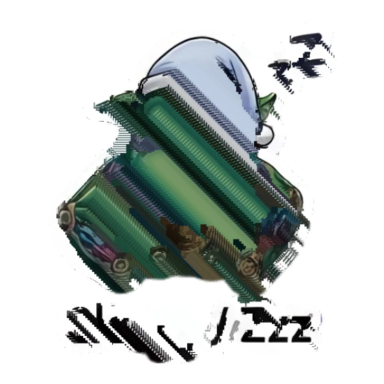 Green goblin sleeping with a nightcap and Zzz Mystic Forest Goblin sticker for expressive chats and social replies.