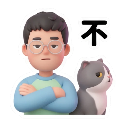 Sticker 10 from Mood Story 829456f4, designed for expressive chats, social replies, and everyday reactions.