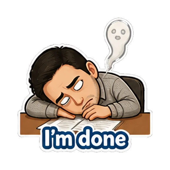 Sticker 15 from Mood Story bf67ea65, designed for expressive chats, social replies, and everyday reactions.
