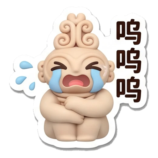 cartoon chat Mood Story ddfe5a51 sticker for expressive chats and social replies.