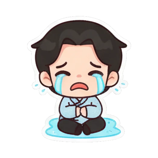 cartoon chat Mood Story 733f10c5 sticker for expressive chats and social replies.