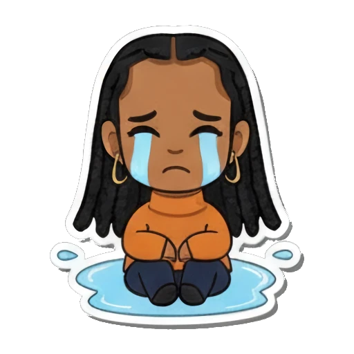 Sticker 9 from Mood Story b3ce613e, designed for expressive chats, social replies, and everyday reactions.